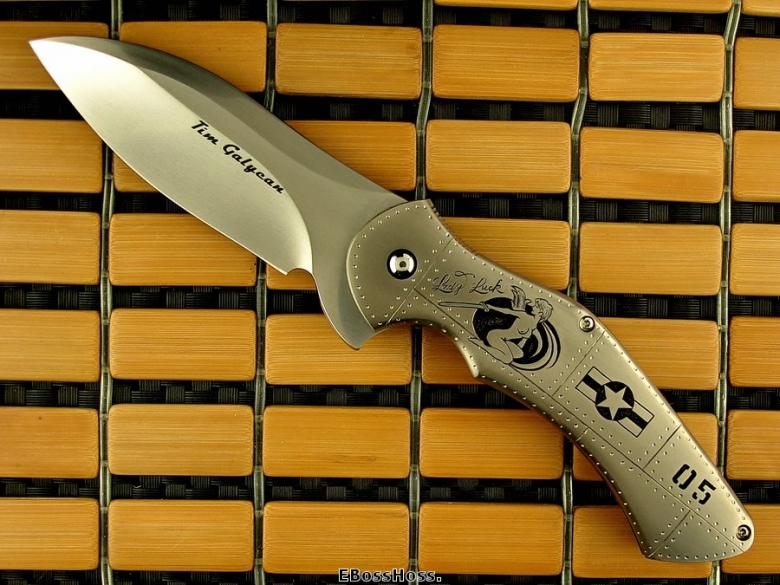 Galyean Custom Junkyard Dawg engraved by CJ Cai